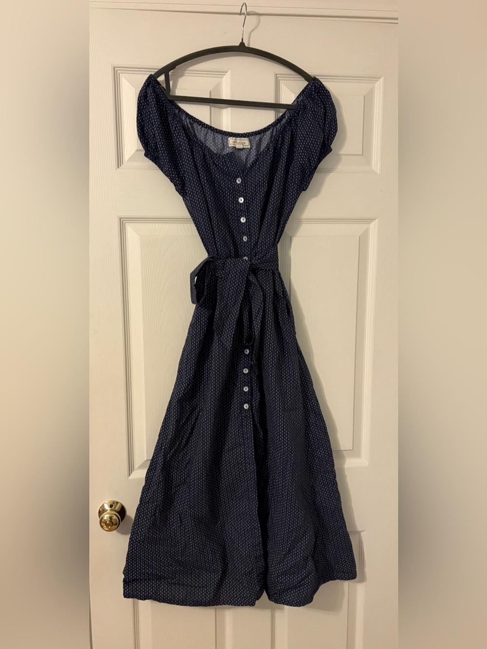 Atelette Tie Waist Midi Dress